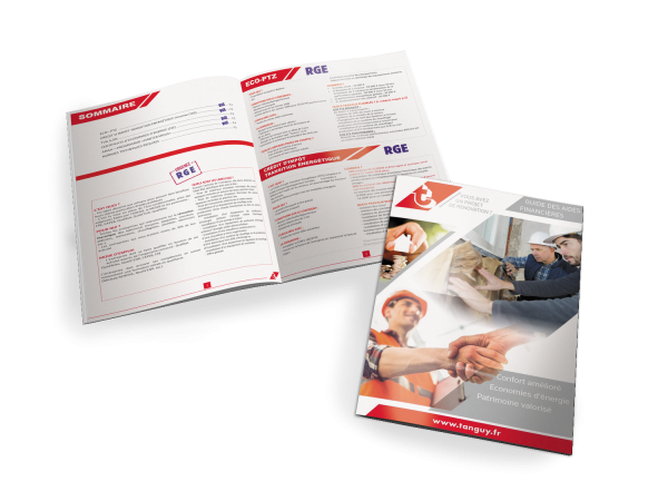 mockup Guide des aides financières